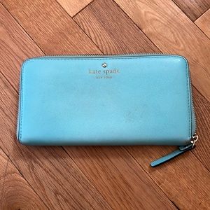 Kate Spade Blue Wallet